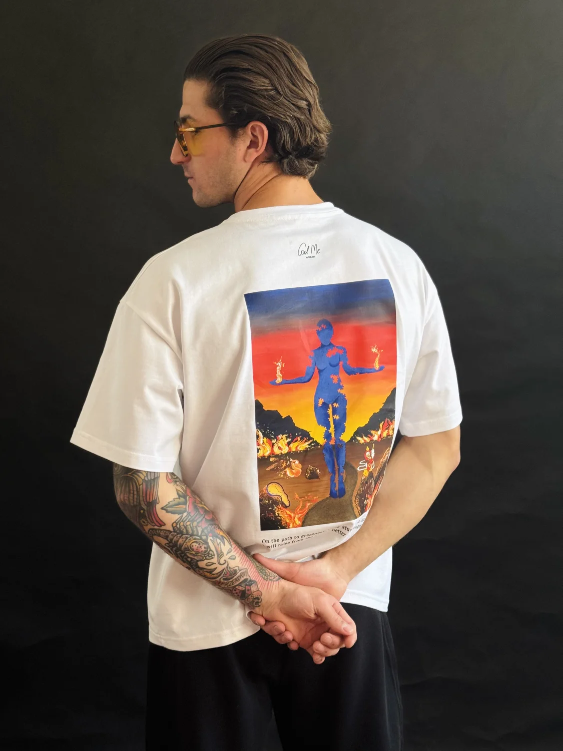 T-shirt biały Phoenix 