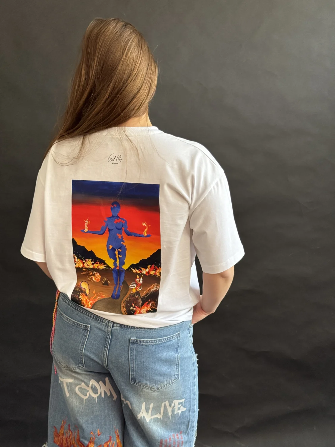 T-shirt biały Phoenix 