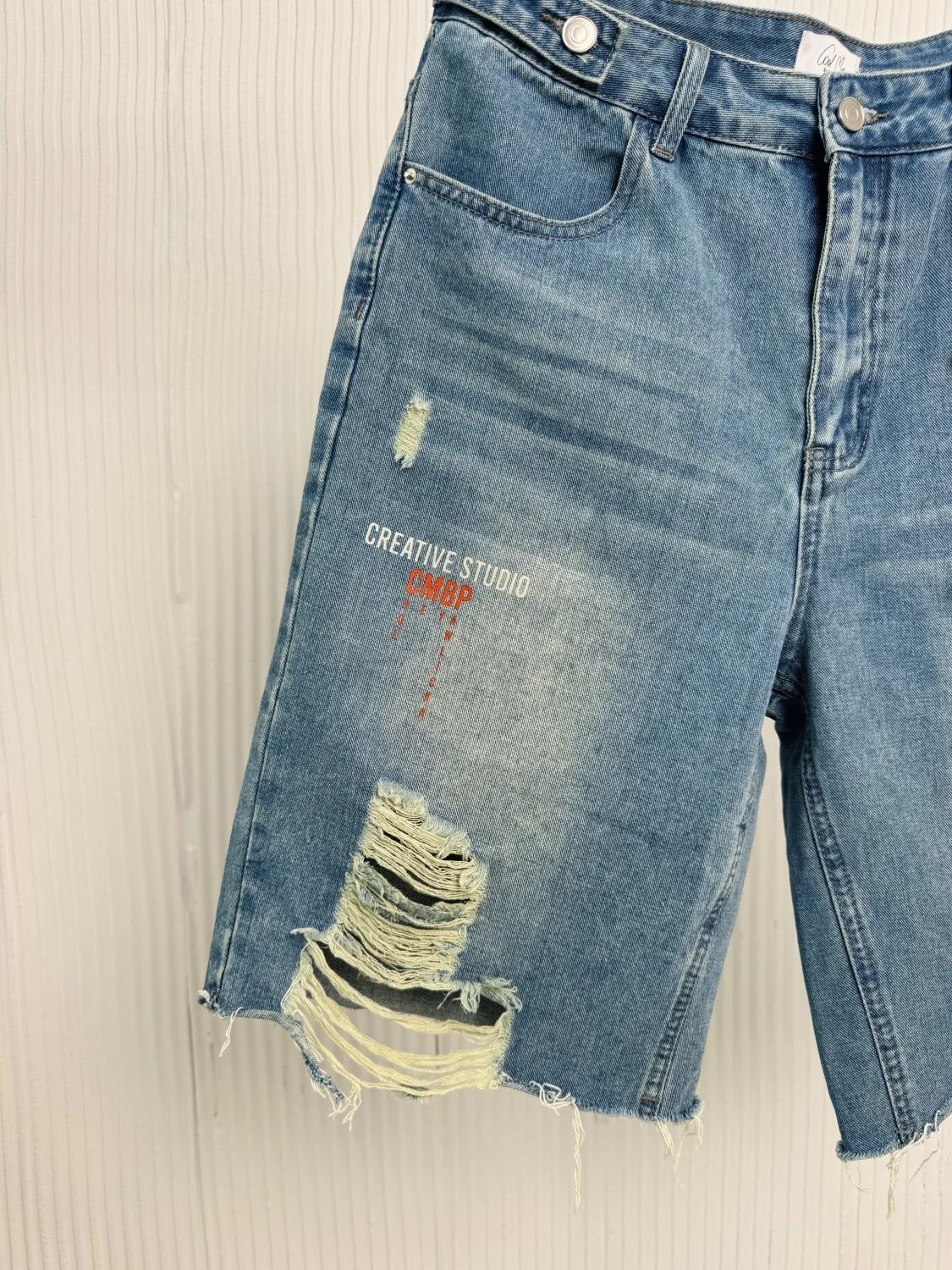 Spodenki jeansowe unisex